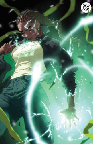 ABSOLUTE GREEN LANTERN #1 2nd PTG Second Printing Cvr C Gerald Parel Foil