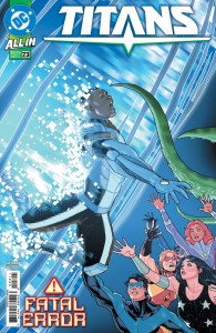 TITANS #23 CVR A PETE WOODS