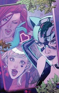 GOTHAM CITY SIRENS UNFIT FOR ORBIT #5 (OF 5) CVR C GUILLEM MARCH CONNECTING CARD STOCK VAR