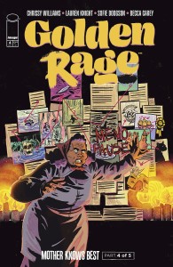 GOLDEN RAGE MOTHER KNOWS BEST #4 (OF 5) CVR A LAUREN KNIGHT