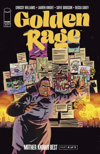 GOLDEN RAGE MOTHER KNOWS BEST #4 (OF 5) CVR A LAUREN KNIGHT