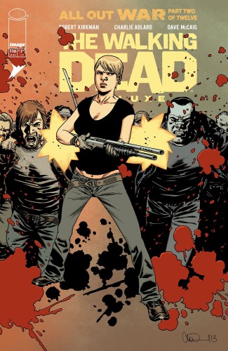 WALKING DEAD DELUXE #116 CVR B CHARLIE ADLARD & DAVE MCCAIG VAR