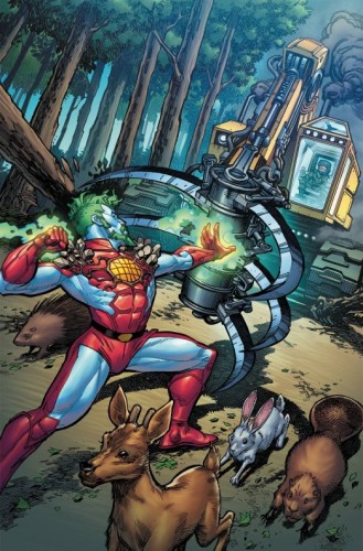 CAPTAIN PLANET #4 CVR F HARDIN LTD VIRGIN