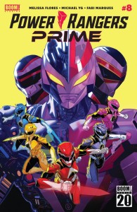 POWER RANGERS PRIME #8 CVR A MORA