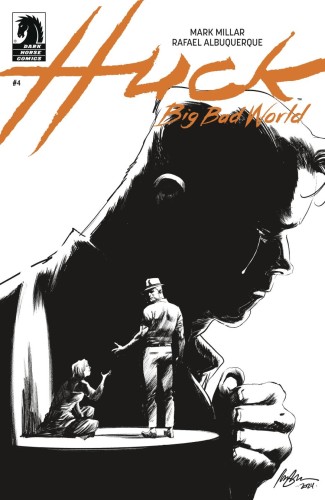 HUCK BIG BAD WORLD #4 CVR B ALBUQUERQUE B&W