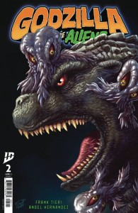 GOZILLA HERE THERE BE ALIENS #2 CVR A PE
