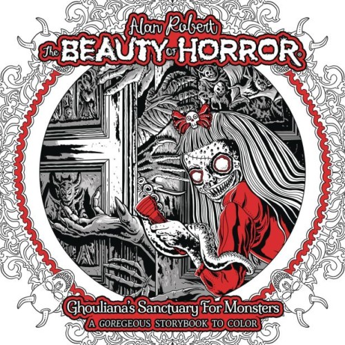 BEAUTY OF HORROR GHOULIANAS SANCTUARY COLORING BOOK SC (9798887240497)