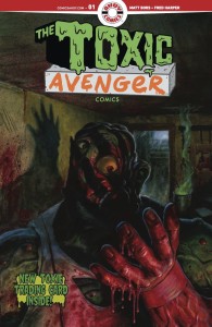 TOXIC AVENGER COMICS #1 CVR D HARPER BAGGED W TC CARD