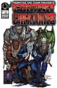 CONTEST OF CREATURES #1 CVR B HASSON HOMAGE