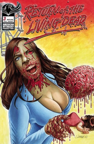 RETURN OF THE LIVING DEAD #3 CVR G SPARACIO ZOMBIE GIRL FOC