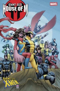 DF GIANT-SIZE HOUSE OF M #1 KELLY & LANZING SGN