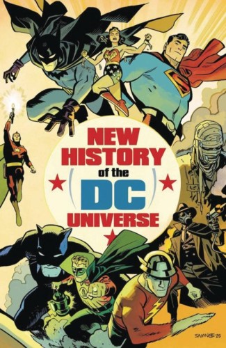 DF NEW HISTORY OF THE DCU #1 WAID SGN