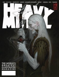 HEAVY METAL MAGAZINE #2 CVR A BROM