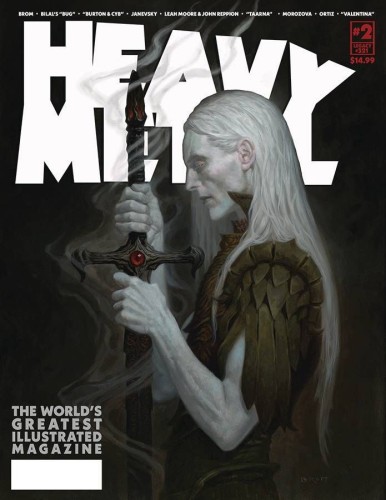 HEAVY METAL MAGAZINE #2 CVR A BROM