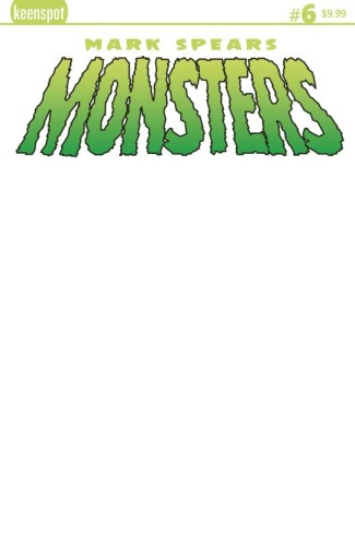 MARK SPEARS MONSTERS #6 CVR E BLANK SKETCH