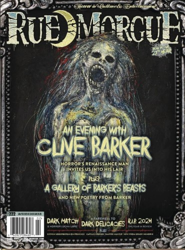 RUE MORGUE MAGAZINE #225