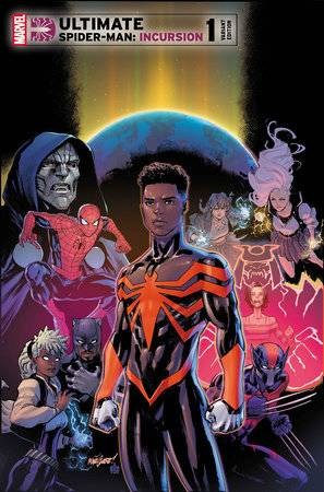 ULTIMATE SPIDER-MAN INCURSION #1 25 COPY INCV MARQUEZ VAR