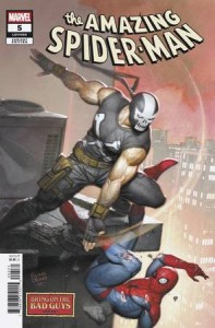 AMAZING SPIDER-MAN #5 RYAN BROWN BRING ON THE BAD GUYS VAR