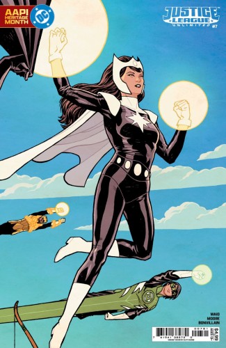 JUSTICE LEAGUE UNLIMITED #7 CVR F CLIFF CHIANG AAPI HERITAGE MONTH CONNECTING CARD STOCK VAR (WE ARE YESTERDAY)