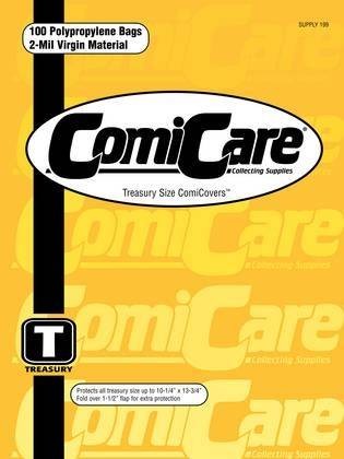 COMICARE TREASURY SIZE PE BAGS (folie ochronne) 100 szt.