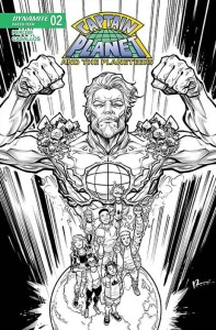 CAPTAIN PLANET #2 CVR L FOC BONUS HARDIN LINE ART