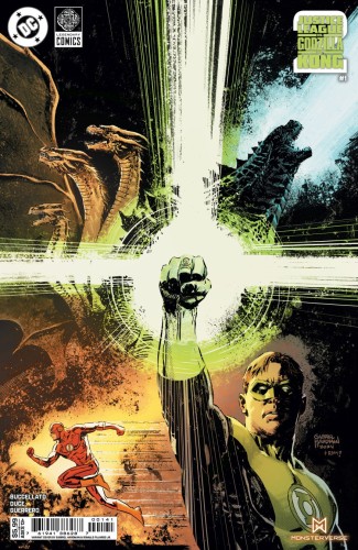 JUSTICE LEAGUE VS GODZILLA VS KONG 2 #1 (OF 7) CVR D GABRIEL HARDMAN CARD STOCK VAR