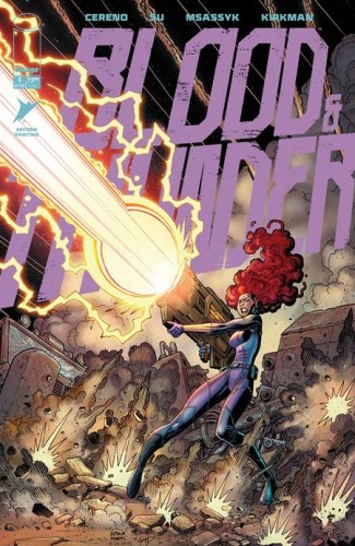 BLOOD & THUNDER #1 2ND PTG CVR A ARTHUR ADAMS & TANYA LEHOUX VAR