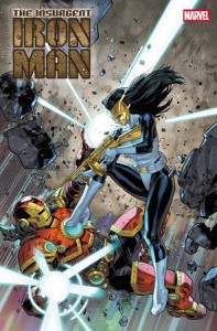 IRON MAN #9 CARLOS GOMEZ BRING ON THE BAD GUYS VAR