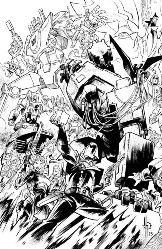 TRANSFORMERS #21 CVR G JASON HOWARD ENERGON UNIVERSE SECOND ANNIVERSARY VAR