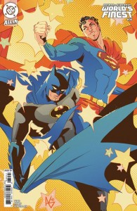 BATMAN SUPERMAN WORLDS FINEST #39 CVR D INC 1:25 AL KAPLAN CARD STOCK VAR (WE ARE YESTERDAY)