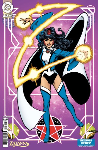 ZATANNA #5 (OF 6) CVR D GEORGE PEREZ LEGACY CARD STOCK VAR