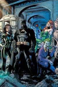 BATMAN #163 CVR A JIM LEE & SCOTT WILLIAMS BATMAN CONNECTING MIDDLE ALTERNATE COLOR