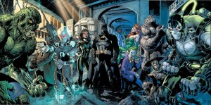 BATMAN #163 CVR E JIM LEE & SCOTT WILLIAMS BATMAN CONNECTING GATEFOLD VAR