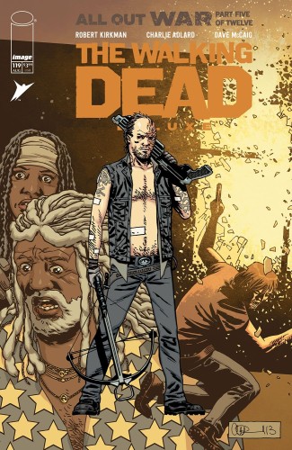 WALKING DEAD DELUXE #119 CVR B CHARLIE ADLARD & DAVE MCCAIG VAR