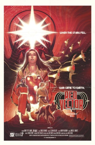 RED VECTOR #1 (OF 5) CVR B MEGHAN HETRICK VAR