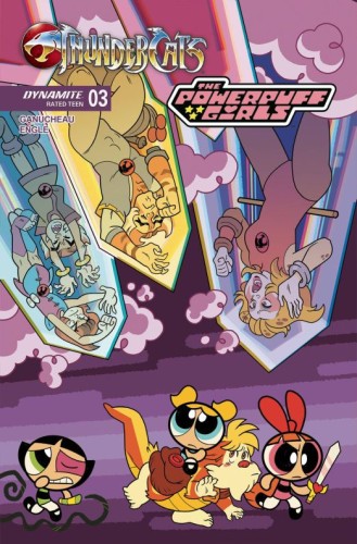 THUNDERCATS POWERPUFF GIRLS #3 CVR B ENGLE