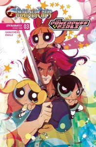 THUNDERCATS POWERPUFF GIRLS #3 CVR E BALDARI