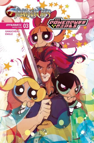 THUNDERCATS POWERPUFF GIRLS #3 CVR E BALDARI