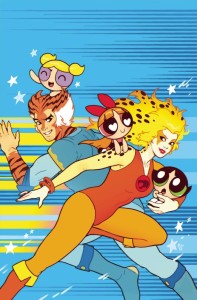 THUNDERCATS POWERPUFF GIRLS #3 CVR F GANUCHEAU METAL PREMIUM CVR