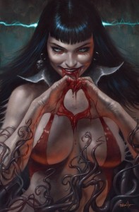 VAMPIRELLA (2025) #6 CVR F PARRILLO METAL PREMIUM