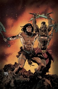 CONAN BARBARIAN #23 CVR E PANOSIAN VIRGIN FOIL