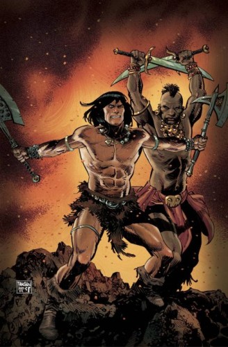 CONAN BARBARIAN #23 CVR E PANOSIAN VIRGIN FOIL
