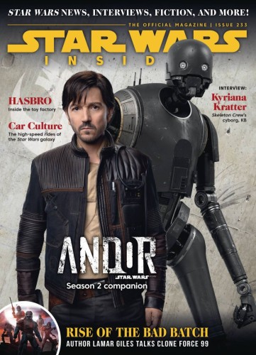STAR WARS INSIDER #233 NEWSSTAND ED