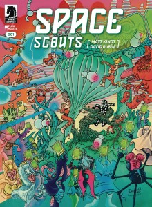 SPACE SCOUTS #1 CVR B ARAGONES