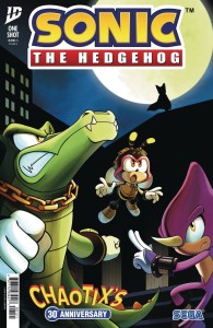 SONIC THE HEDGEHOG CHAOTIX 30TH ANNIV ONESHOT #1 CVR B DOBBINS