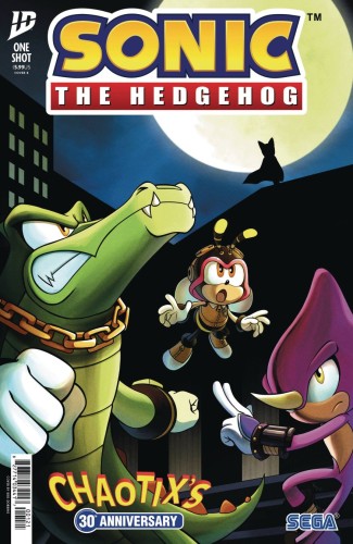 SONIC THE HEDGEHOG CHAOTIX 30TH ANNIV ONESHOT #1 CVR B DOBBINS