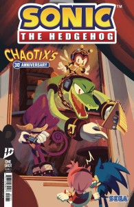 SONIC THE HEDGEHOG CHAOTIX 30TH ANNIV ONESHOT #1 25 COPY INCV