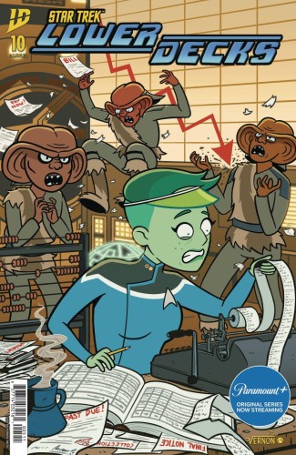 STAR TREK LOWER DECKS #10 CVR A SMITH