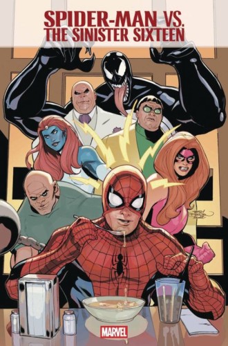 DF SPIDER-MAN VS SINISTER SIXTEEN #1 DODSON SGN