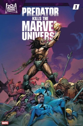 DF PREDATOR KILLS THE MARVEL UNIVERSE #1 PERCY SGN